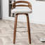 Tabouret de bar pivotant moderne Mahtab-724164599-724164595