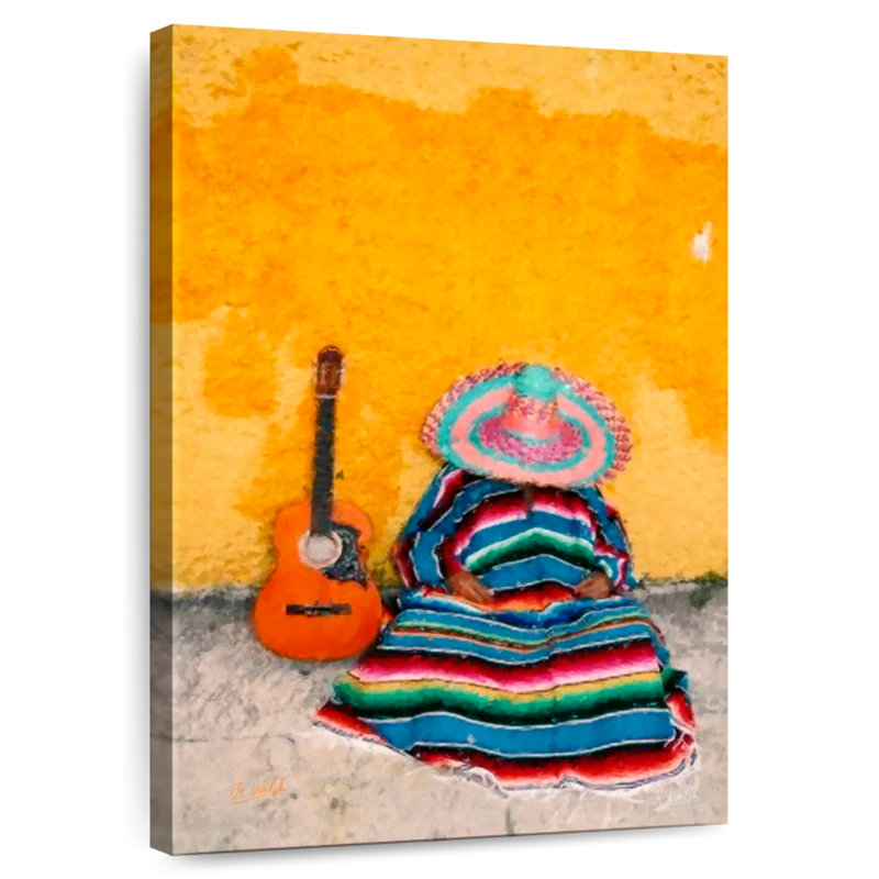 Abarca Mexican Siesta, 30" H x 20" W