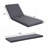 LOUNGE CHAISE SET, ACACIA SOLID WOOD WITH  LOUNGE CUSHION - Matching Available-1390118331