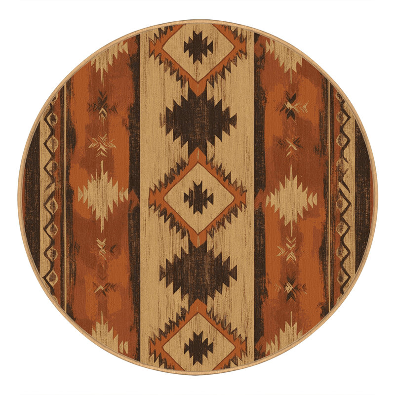 Painted Cliffs Rug, Round 8'