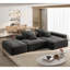 Canapé modulaire surdimensionné moderne avec repose-pieds-157881696