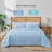 Cloud Texture Double-Sided Cooling Comforter For Hot Sleepers, Machine Washable-112567321-112567318