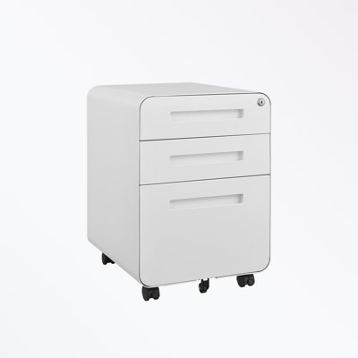 Mekala 15.75'' Wide 3 - Drawer Filing Accent