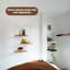 Floating Shelves,Boho Wall Shelves for Plants