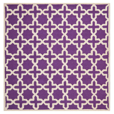Igna Hand Tufted Wool Geometric Rug
