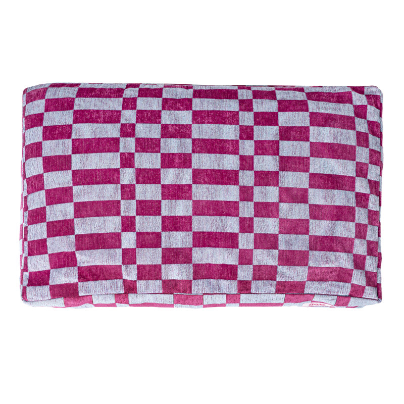 Mabel Designer Modern Ultra Soft Reversible Plush Rectangular Pet Bed with Washable Cover, Large (41" W x 25.5" D x 9.5" H)