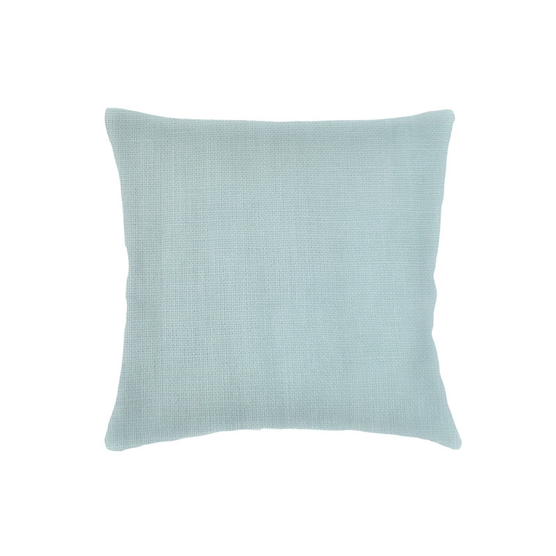 Linen Pillow Cover & Insert, Aqua Blue