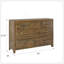 Commode brune à 7 tiroirs