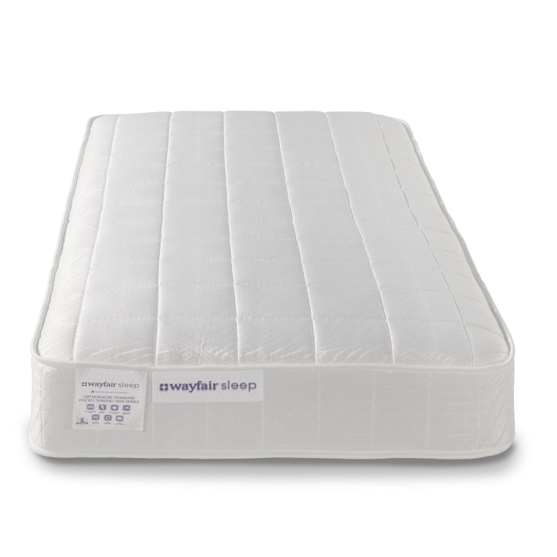 Wayfair Sleep Open Coil Mattress, European Kingsize (160 x 200cm)