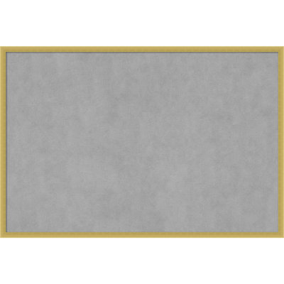 Tableau magnétique à cadre doré poli Svelte