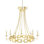 Palm Beach 7 - Light Candle Style Wagon Wheel Chandelier