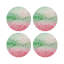 Sous-verres ronds en cuir Mosaico Palm Beach-119015076