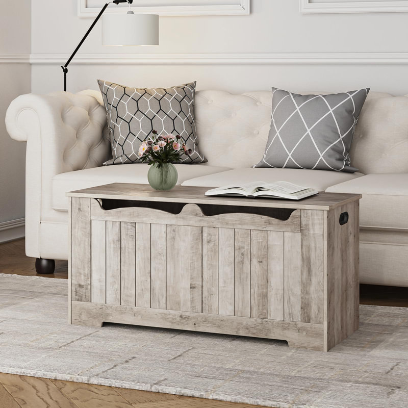 Coffre décoratif en bois Hoadley