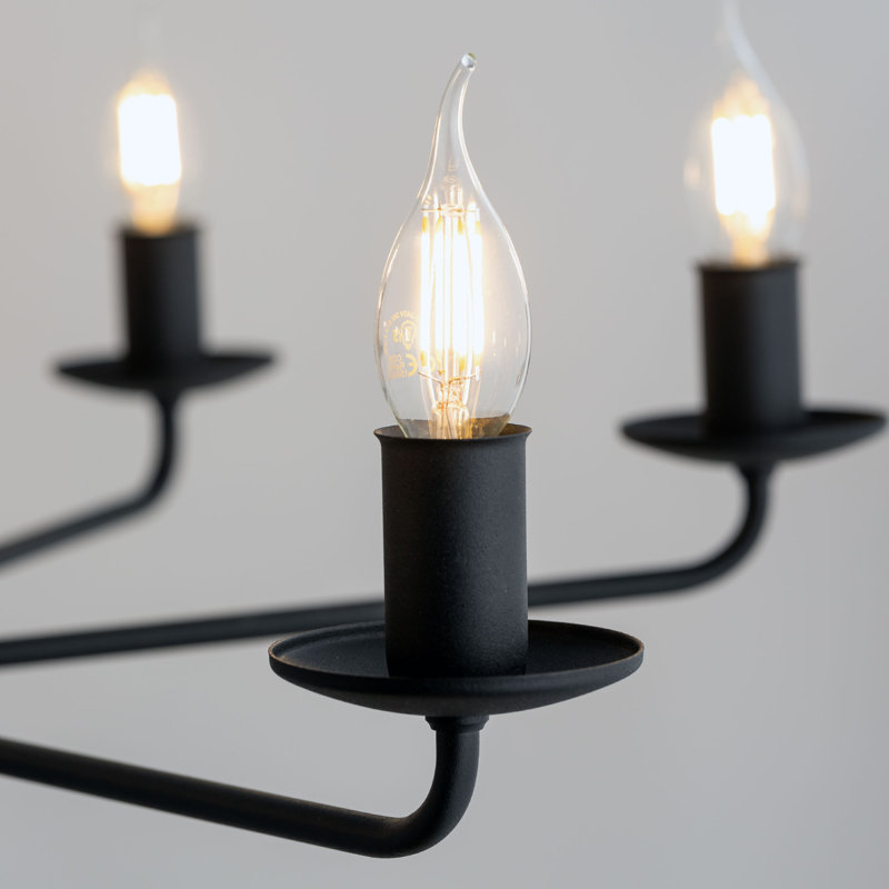 Penfield 7 - Light Candle Style Chandelier