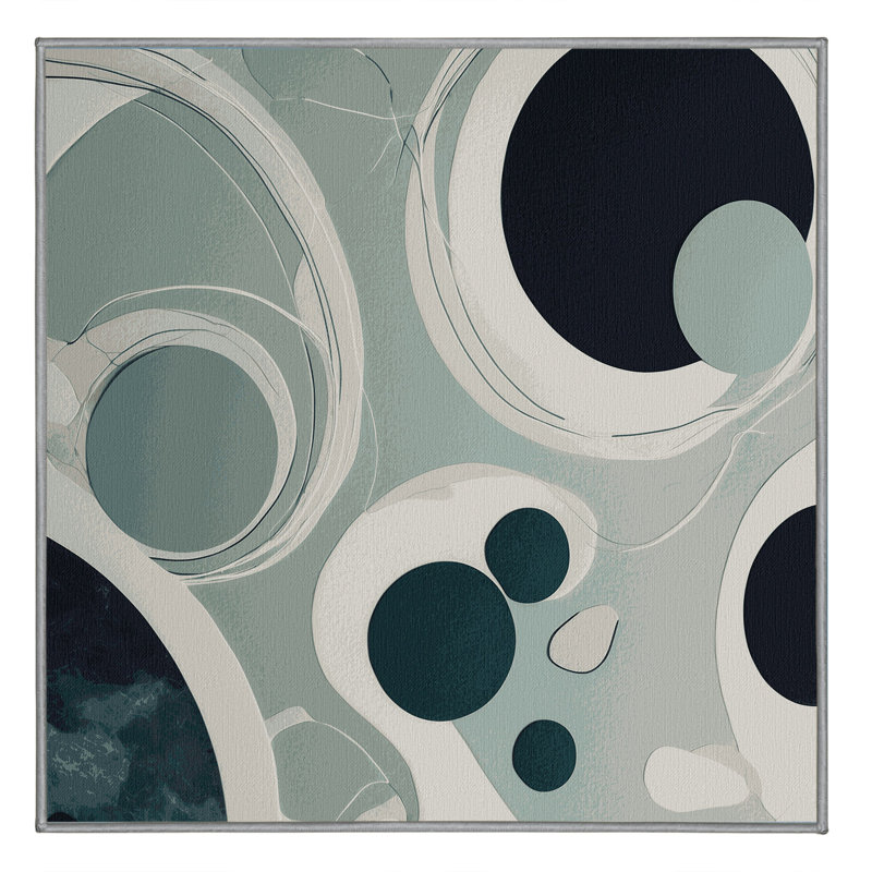 Luminous Cluster Rug, Square 8'