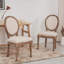 Chaise d'appoint rembourrée King Louis-70988688