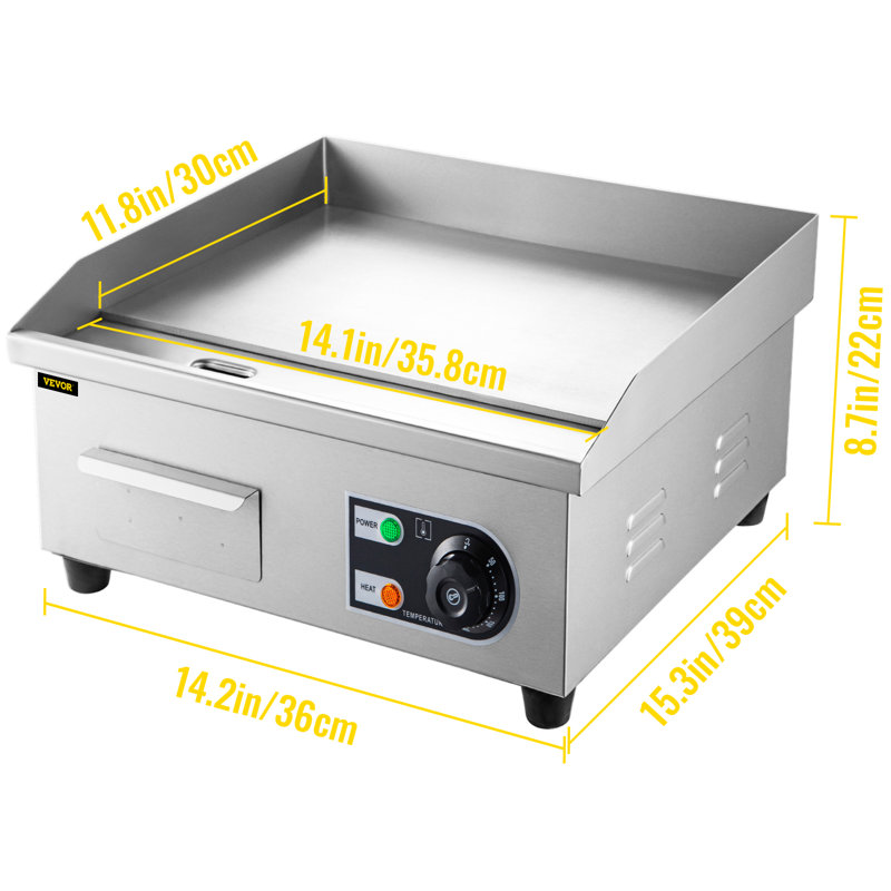 VEVOR 14'' Electric Grill