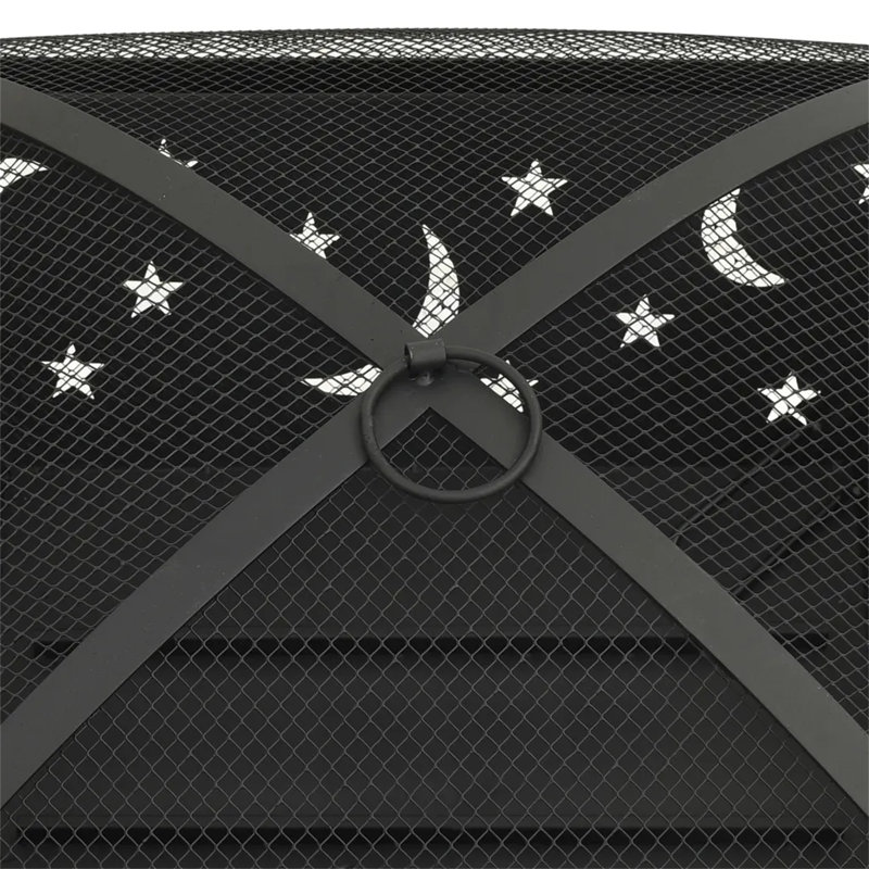 Eickhoff Fire Pit with Poker 62 cm XXL Steel