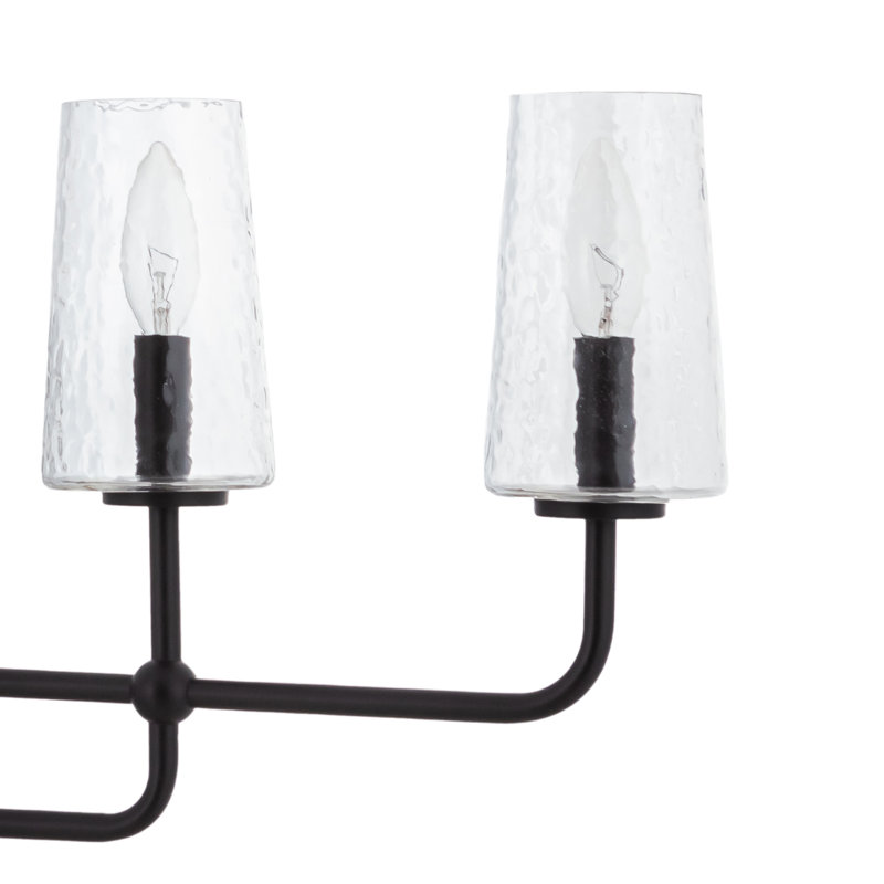 Lustre linéaire à 6 lumières Ahsaad