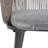 Brookens 46" H Cast Aluminum Bar Stool with Cushions-1357238662