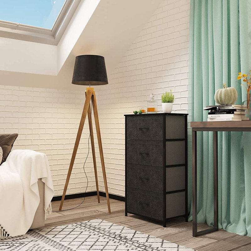 Kathiria Dresser, Gray/Black