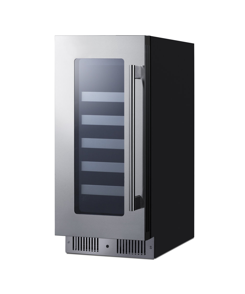 Summit Appliance  15" Wide Built-In Wine Cellar | Fridge.com