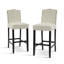 Ensemble de 2 tabourets de bar seulement, sans les tables