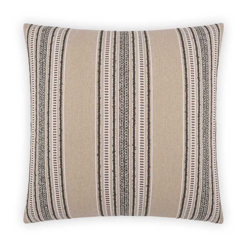 Larsen Pillow Cover & Insert, Berber, Square 24"