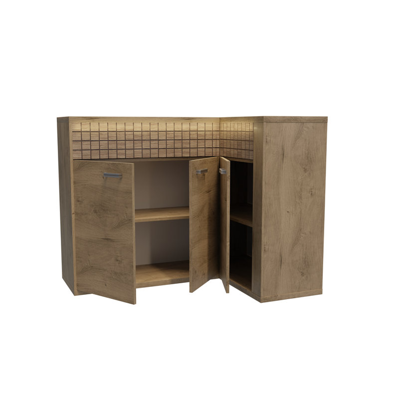 Lentz Grid Corner Sideboard