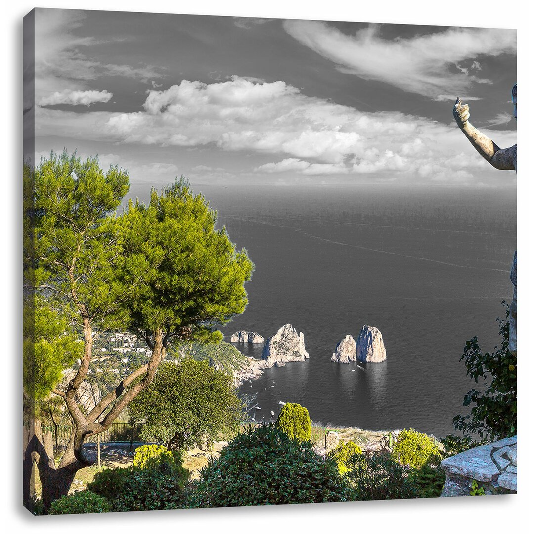 Leinwandbild Insel Capri in Italien