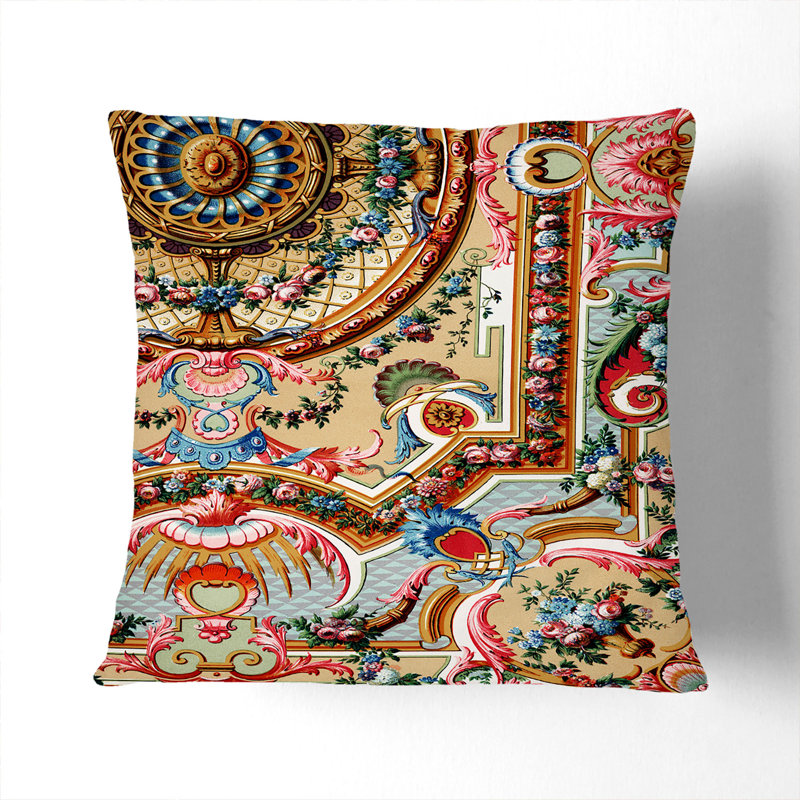 Square Throw Cushion, 40cm H x 40cm W x 15cm D