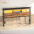 Miljenko Headboard with Led Lights & Charging Station-1320450355-1320450353