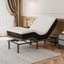 Lit simple TG réglable avec matelas en mousse à mémoire de forme de 10 po, massage, gravité zéro, télécommande sans fil et contrôle des applications
