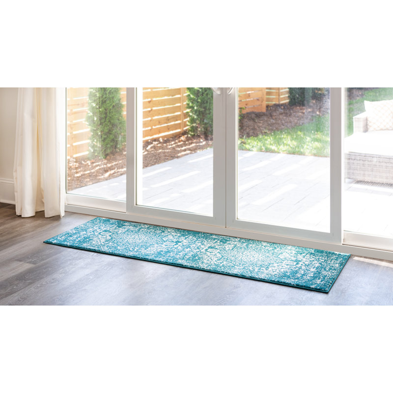Oriental Area Rug, Runner 61 x 244cm