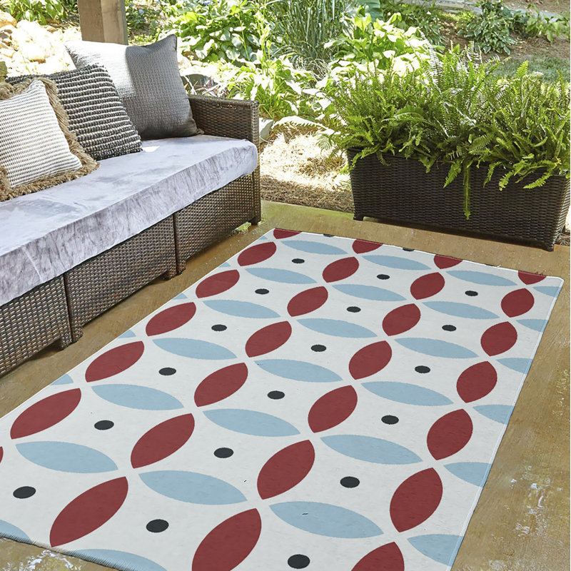 Subline Chenille Geometric Indoor Rug, Rectangle 5' x 7'