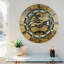 Horloge murale ronde surdimensionnée de 24 po pour le salon avec la collection Real Gear Gears Canada-101929728