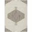 Tapis lavable intérieur / extérieur ivoire Riven -1026944205