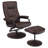 Hetherington Faux Leather Swivel Recliner-676238998