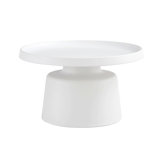 Set Of 2 Round Metal Side Coffee Table