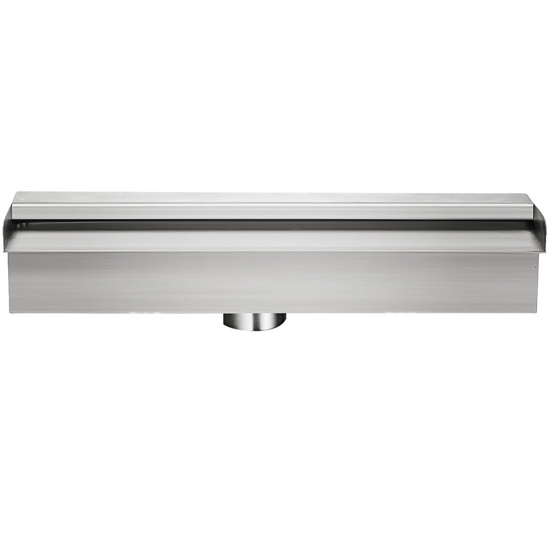 Fontaine en acier inoxydable Alastaire, H 3,1 po x l 11,8 po x P 4,5 po