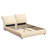Miheli Upholstered Bed With Adjustable Headboard & Wooden Frame-111452548-112498843