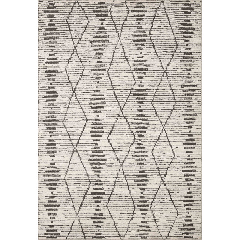 Moroccan Indoor Rug, Square 1'6"