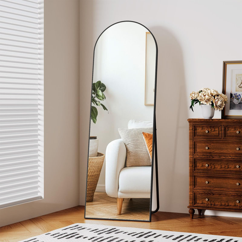 Mirror, 150L x 50W cm, Black