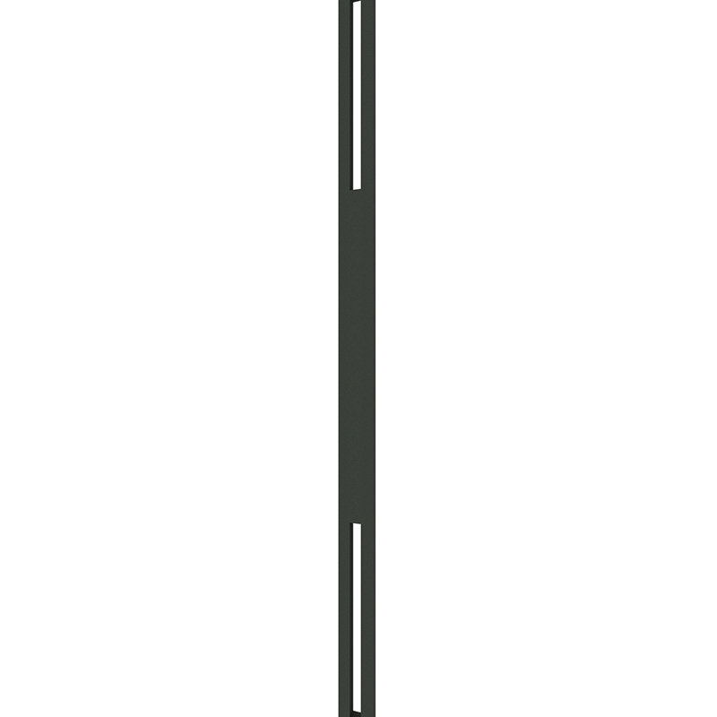Iron Baluster Square Black (12-Pack), 39.75" H x 0.5" W x 0.5" D