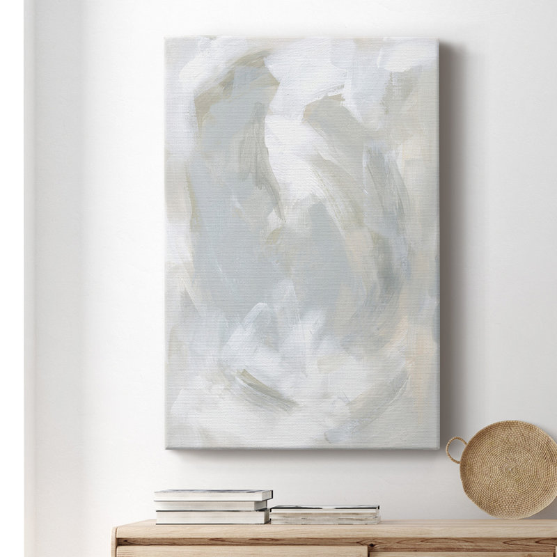 Tonal Impulse I - peinture sur toile tendue, H 60 po x l 40 po x P 1,5 po