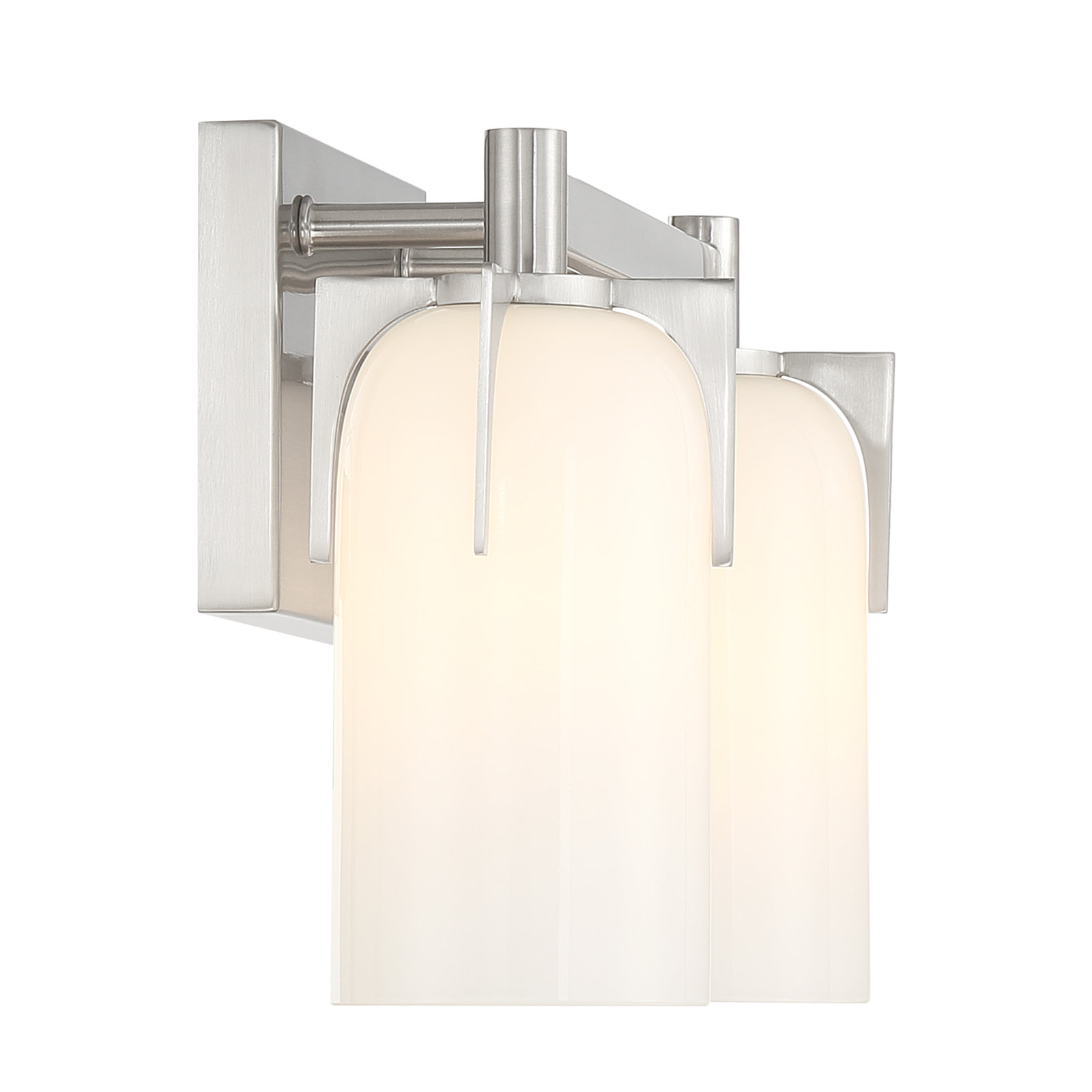 Irela 3 - Light Vanity Light, Satin Nickel, 2 Lights, 8.5" H x 14.75" W x 14.75" D
