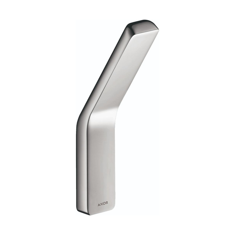 Universal Softsquare Single Robe Hook, Chrome