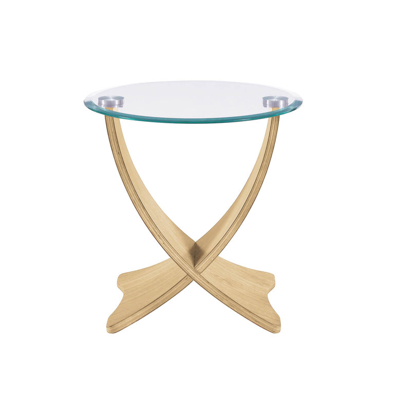 Benedetto Cross Legs End Table
