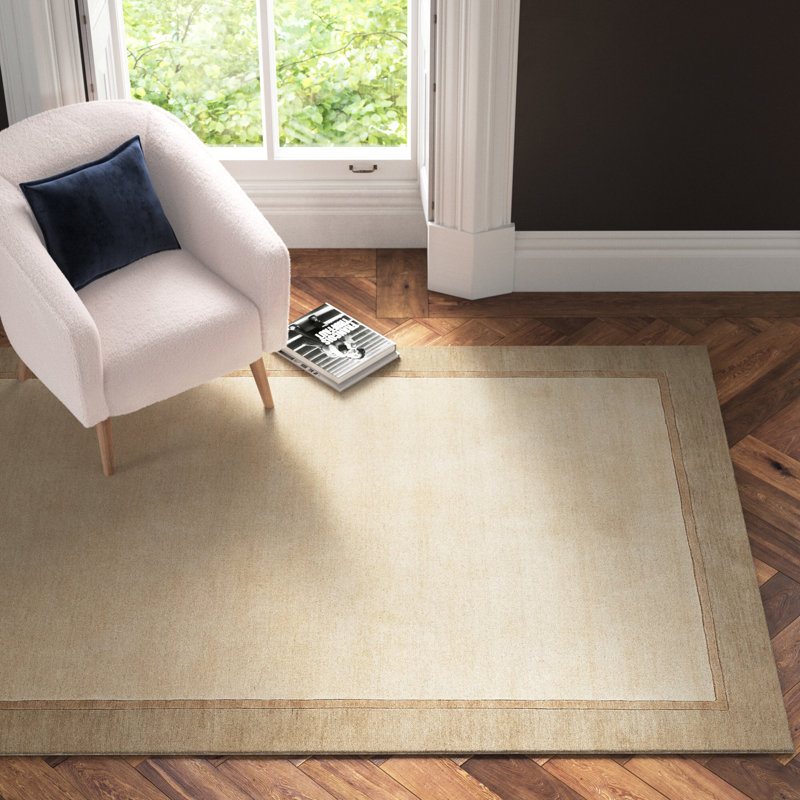 Zaley Wool Indoor Rug, Rectangle 3'6" x 5'6"