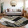 Premium Machine Washable Prisco Black Rug